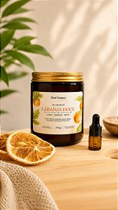 LANÇAMENTO - Vela de Laranja Doce