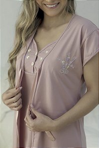 CONJUNTO DE CAMISOLA COM ROB