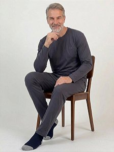 PIJAMA LONGO ADULTO MASCULINO