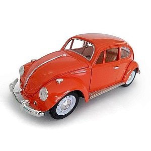 Volkswagen Fusca 1967 escala 1:18 Laranja