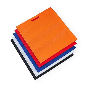 10 Sacolas de TNT sem alça