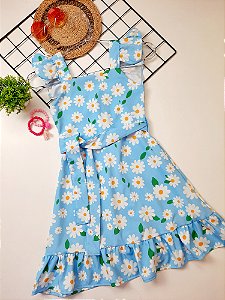 Vestido estampado alça - Emma