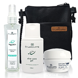 kit Facial Rotina Prática Tratamento e Proteção
