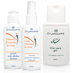 Kit Tratamento de Acne e Espinhas