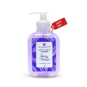 Saboneteira Toques da Natureza Lavanda - Mãos e Corpo