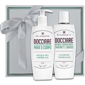Kit Corporal Docciare com Loção e Banho hidratante