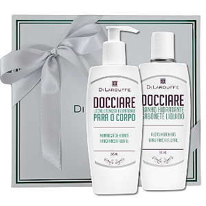 Kit Corporal Docciare com Loção e Banho hidratante
