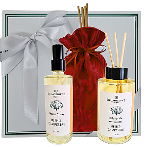 Kit Casa sofisticada - Difusor e Perfume de ambientes BLEND CAMPESTRE