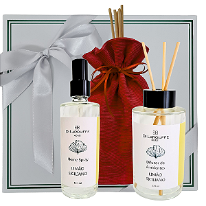 Kit Casa Sofisticada - Difusor e Perfume de Ambientes LIMÃO SICILIANO