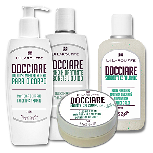 Kit Corporal Completo Docciare - seu SPA corporal em casa
