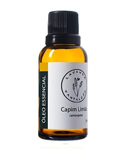 Óleo essencial de Capim Limão 30ml - frasco econômico (Lemongrass)