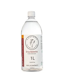 Água floral de erva baleeira (hidrolato)- Refil Econômico 1L