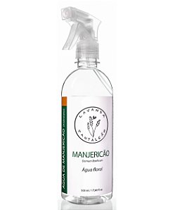 Água floral de manjericão (hidrolato) 500ml