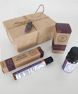 Kit óleo essencial e roll on - Brinde corporativo ou festa personalizado