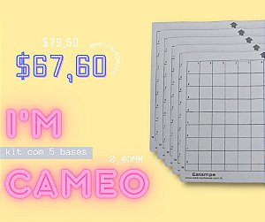 I'M CAMEO - 5 BASES DE CORTE 30x21 0.40mm