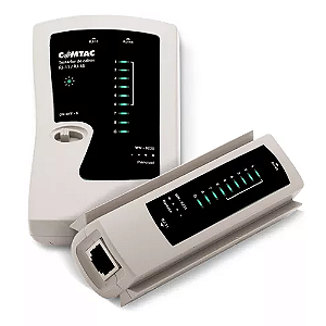 Testador De Cabos Rj45 E Rj11 Comtac 9220