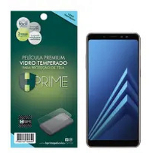Pel. HPrime Samsung Galaxy A8 2018 c/ acessórios mod. 2 TP - Vidro Temperado