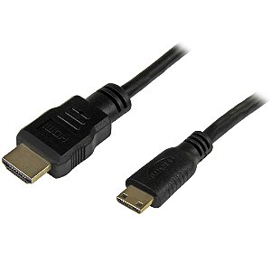 Cabo HDMI® StarTech.com de alta velocidade Ethernet Mini-M/M
