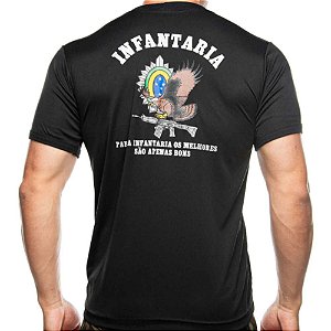 Camiseta Estampada Infantaria Águia Dryfit