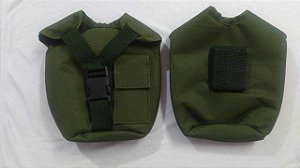 Porta Cantil passador em velcro verde