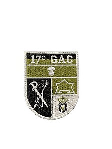 Bordado EB Distintivo de Organização Militar - 17º GAC