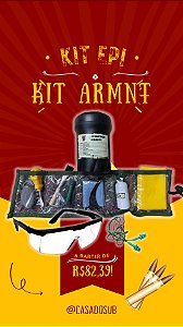 Kit EPI + Kit EsPCEx Manutenção de Armamento