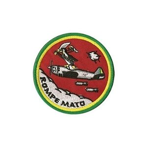 Patch Bordado Termocolante Rompe Mato