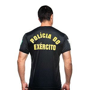 Camiseta Estampada Polícia do Exército