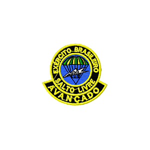 Distintivo Bordado de Gorro Colorido - Mestre Salto Livre