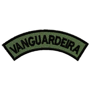 Distintivo Semicircular Bordado de Baixa Visibilidade - Manicaca VANGUARDEIRA