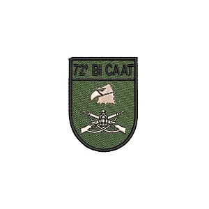 Distintivo de Organização Militar de Baixa Visibilidade - 72 BI CAAT (72º Batalhão de Infantaria de Caatinga)
