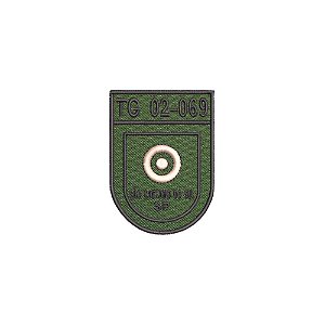Distintivo de Organização Militar de Baixa Visibilidade - TG 02-069 (Tiro de Guerra de São Caetano do Sul - SP) RUE