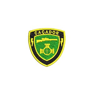 Patch Bordado COLORIDO Caçador