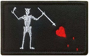 Patch Bordado TACTICAL PIRATE 8 x 5