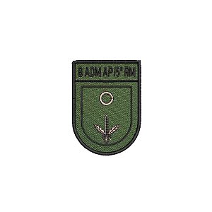 Distintivo de Organização Militar de Baixa Visibilidade - B ADM AP / 5ª RM (Base de Administração e Apoio da 5ª Região)