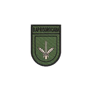 Distintivo de Organização Militar de Baixa Visibilidade - B AP R SOROCABA (Base de Apoio Regional de Sorocaba)