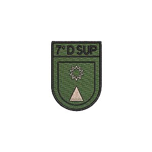 Distintivo de Organização Militar de Baixa Visibilidade - 7º D SUP (7º Depósito de Suprimento)