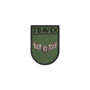 Distintivo de Organização Militar de Baixa Visibilidade - 3º BAVEX (3º Batalhão de Aviação do Exército)