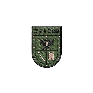 Distintivo de Organização Militar de Baixa Visibilidade - 2º BE CMB (2º Batalhão de Engenharia de Combate)