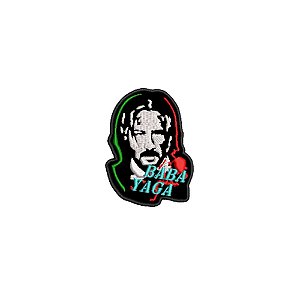 Patch Bordado JOHN WICK BABA YAGA 7 x 5,5 CM