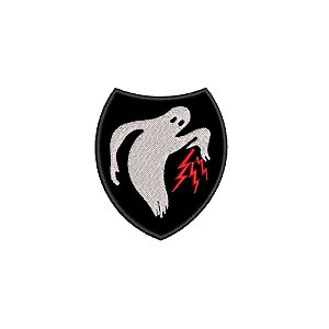 Patch Bordado FANTASMA 7 x 8 CM