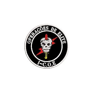 Patch Bordado COE 8 x 8 CM