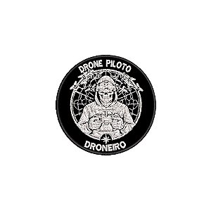 Patch Bordado PILOTO DE DRONE 8 x 8