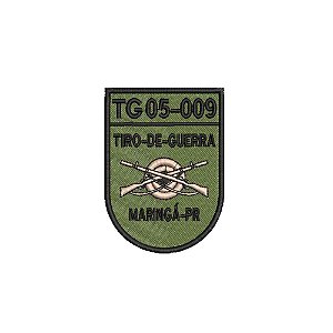 Distintivo de Organização Militar de Baixa Visibilidade - TG 05-009 MARINGÁ PR