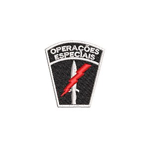 Patch Bordado OPERAÇÕES ESPECIAIS 4,5 X 5 CM