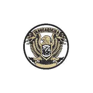 Patch Bordado VANGUARDEIRA 7 X 7 CM