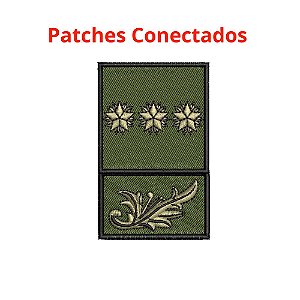 Patch Bordado Qualificação + Graduação