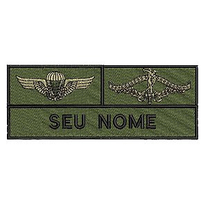 Patch Bordado 2 Cursos + Sutache Nome Conectados