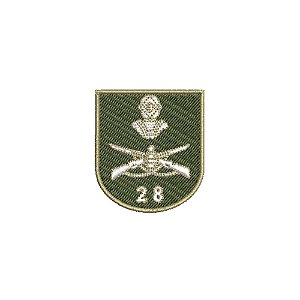 PATCH 28 BIB 4,5 X 4 CM