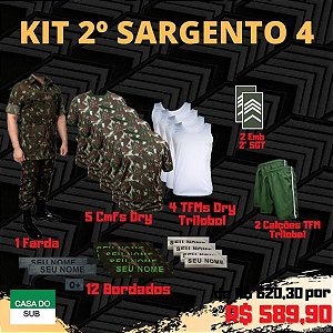 Kit 2º Sargento 4